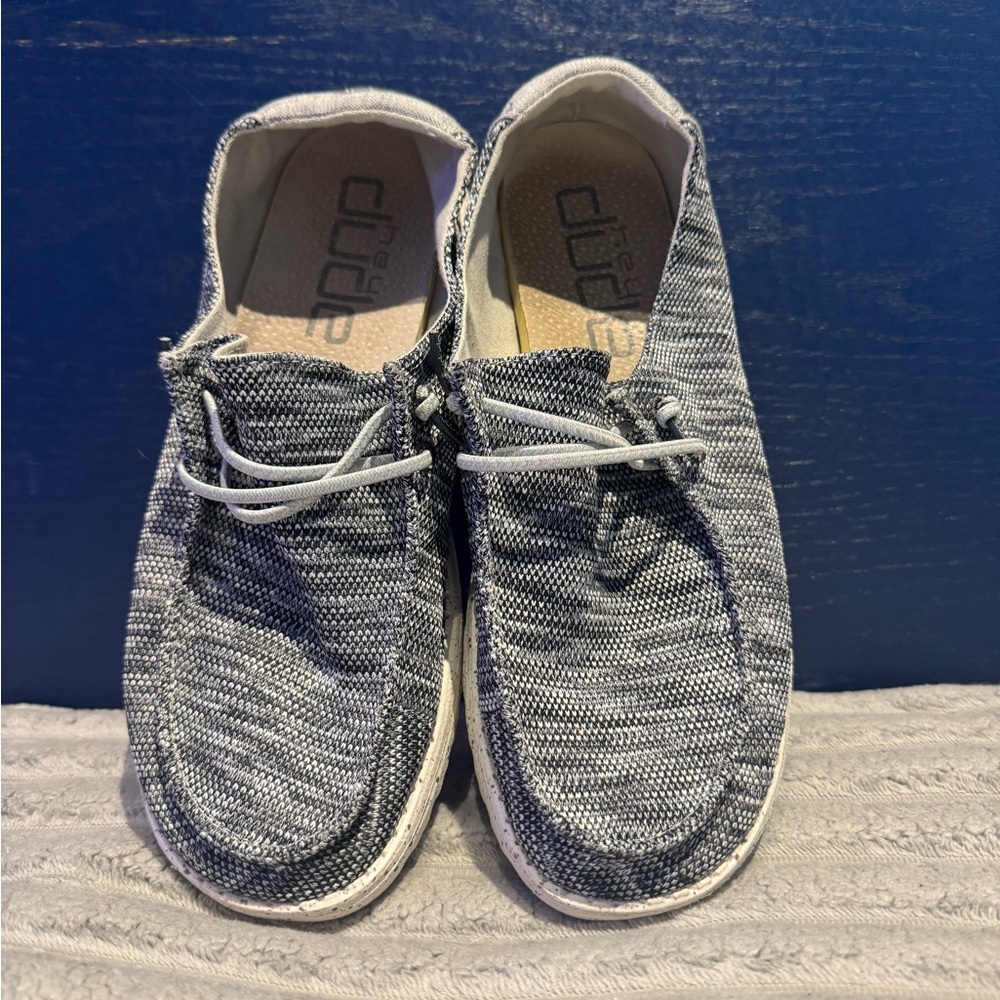 Hey Dude Women's Casual Gray Shoes